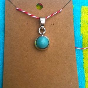 Sterling and Turquoise Pendant